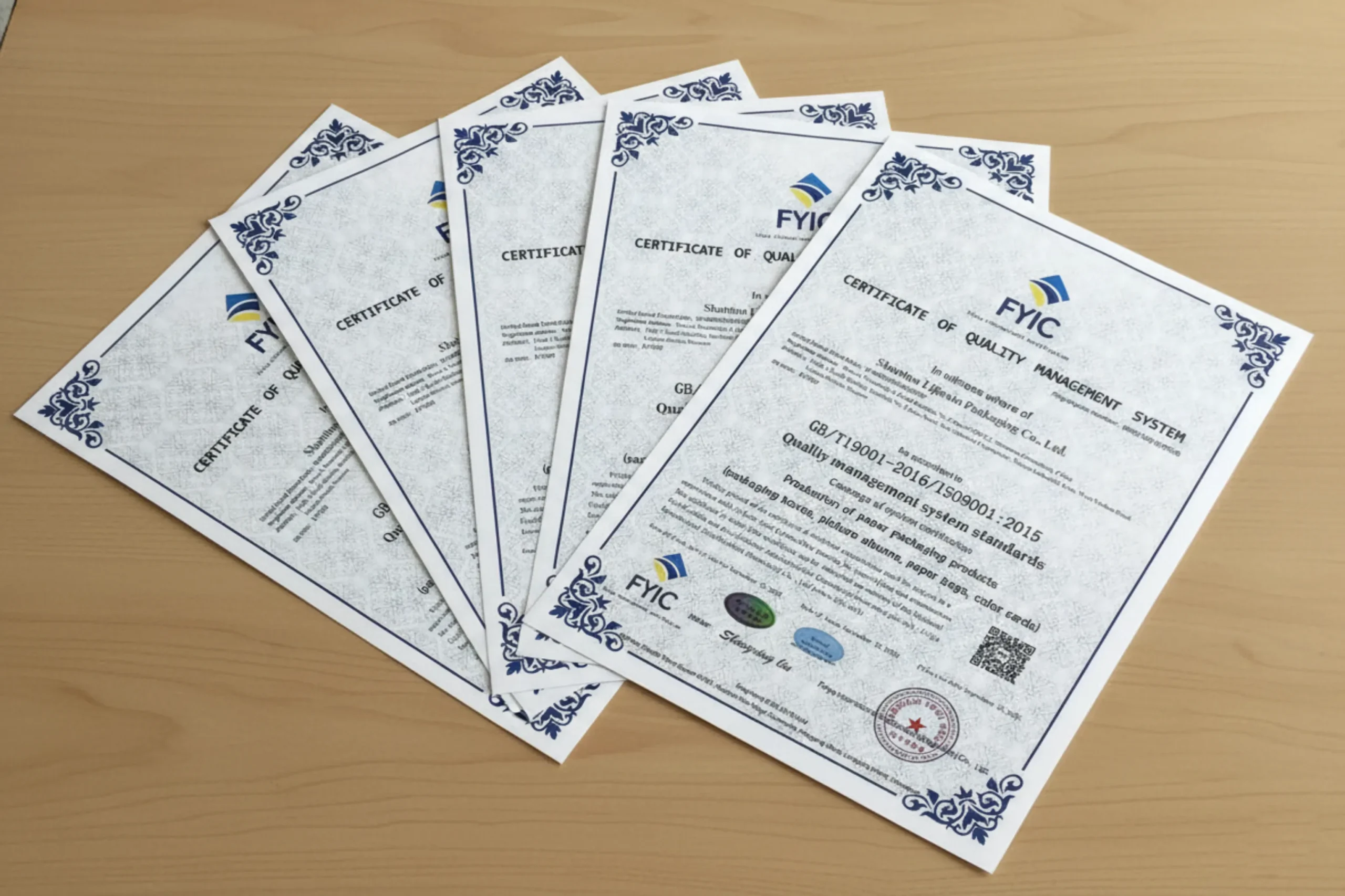 ISO Certificate
