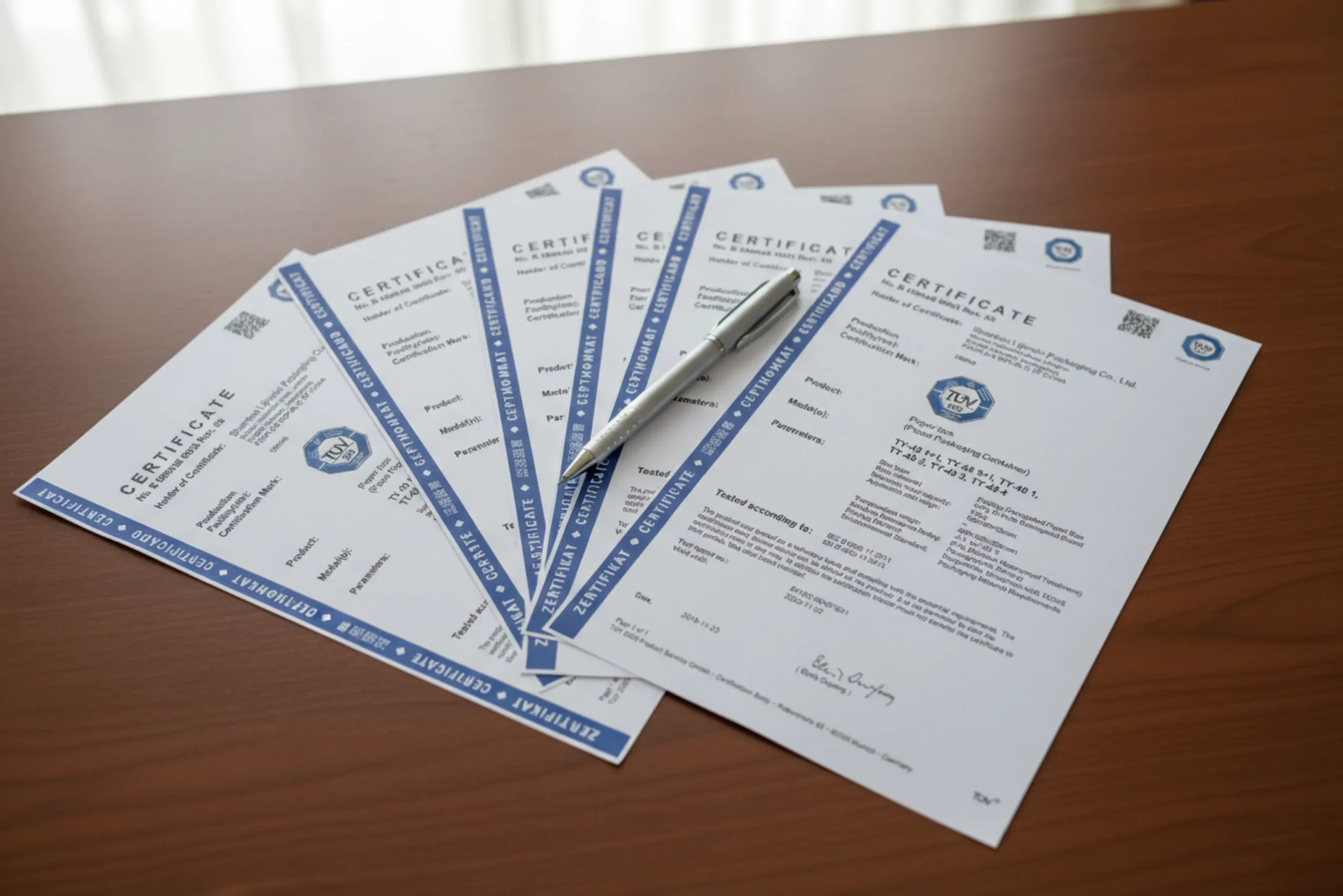 TUV Certificate