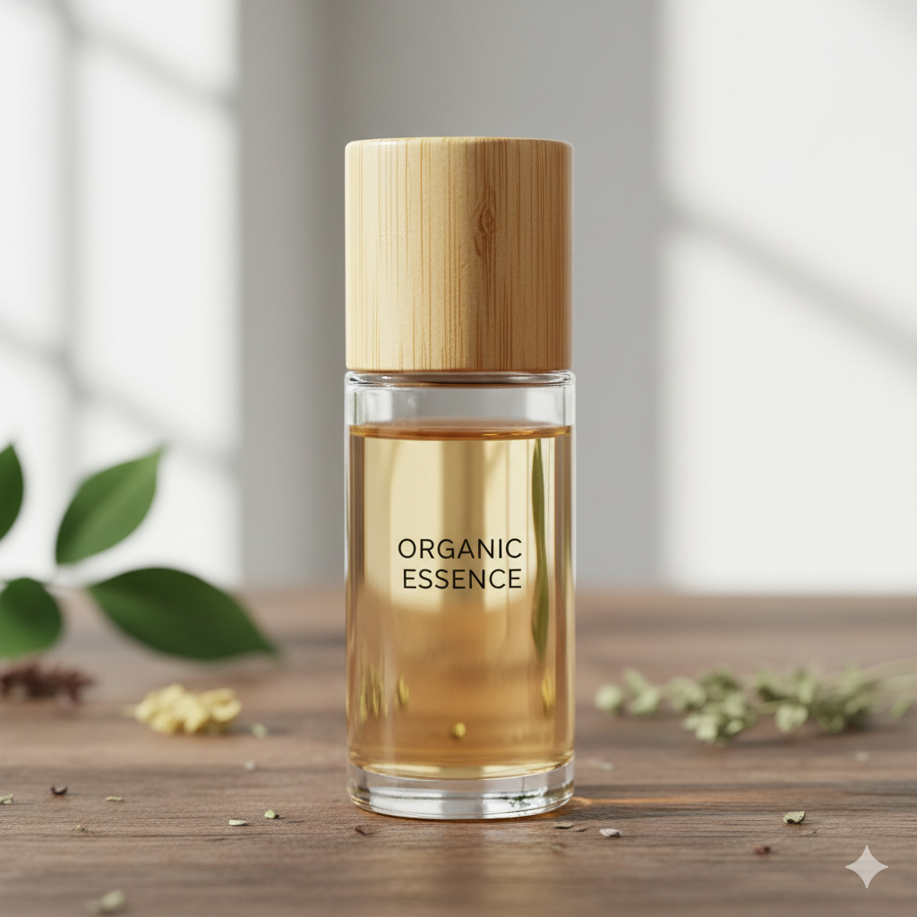 Bamboo Hat - Organic Essence Bottle