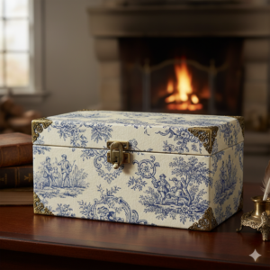 Western European-Style Traditional Paper Storage Box